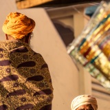 Vendedores de mortajas, Varanasi