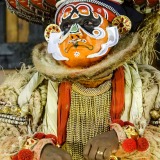 Danza Kathakali, el mono