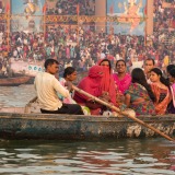 Festividad en el Ganges, Varanasi