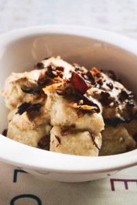 Ñoquis Veganos con Crema de Setas