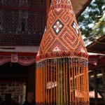Decoración para la ceremonia en Suaya (Tana Toraja)