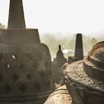 Detalle estupa de Borobudur (Yogyakarta, Java)