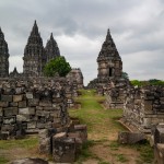 Vista general Prambanan (Yogyakarta, Java)