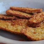 Tempeh Goreng para el Desayuno en Gorontalo